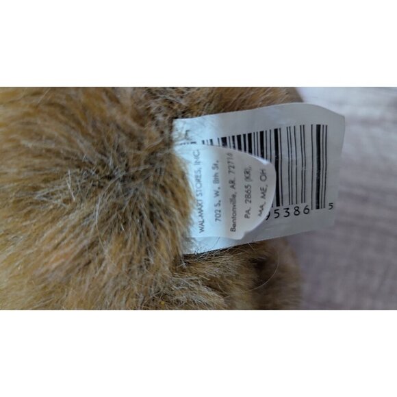 vintage Walmart cowboy safari monkey  in hat plush stuffed animal toy  9" - Picture 7 of 7